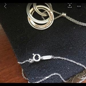 Tiffany & Co. Jewelry - Return to Tiffany 3 interlocking rings necklace Tiffany & Co. Jewelry - Return to Tiffany 3 interlocking rings necklace
